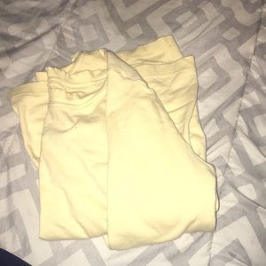 Yellow long sleeve
